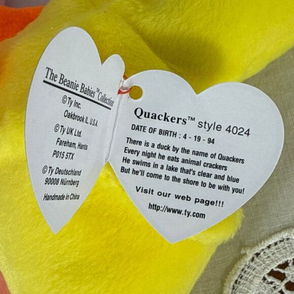 Ty Beanie Babies Lot 11 Aquatic Sea Life PVC Quackers Waddle Inky Claude Speedy - Picture 9 of 12